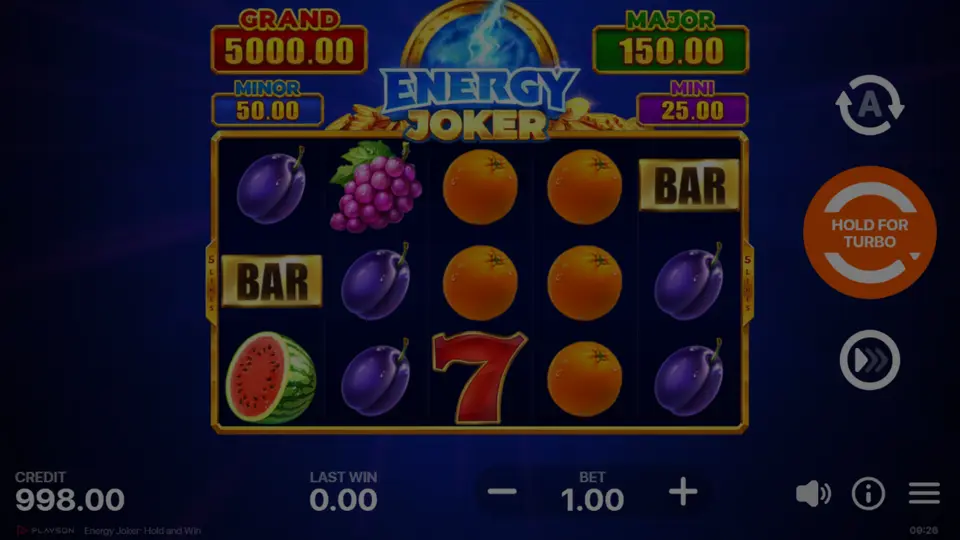 Energy Joker: Hold and Win demo spielen